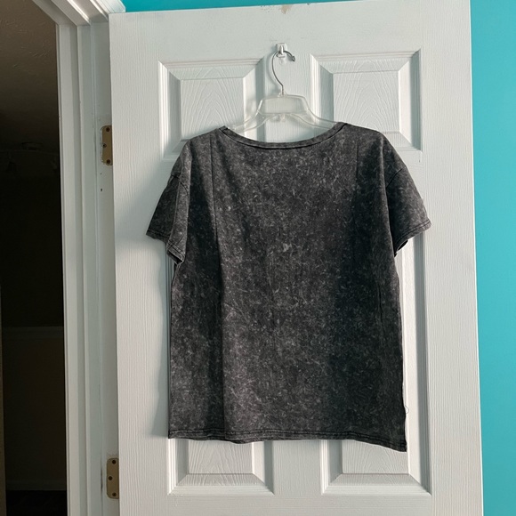 BIBI “Cool Mom” Black Acid Washed Tshirt - Picture 2 of 6